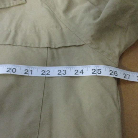 Woolrich Hooded Parka Storm Coat Jacket Khaki Tan Mens Size L - Picture 9 of 12